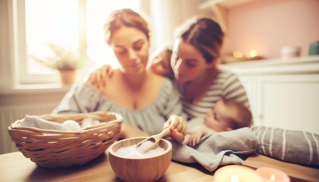 Postpartum Bath Salts Recipe for Relaxation and Healing at Home