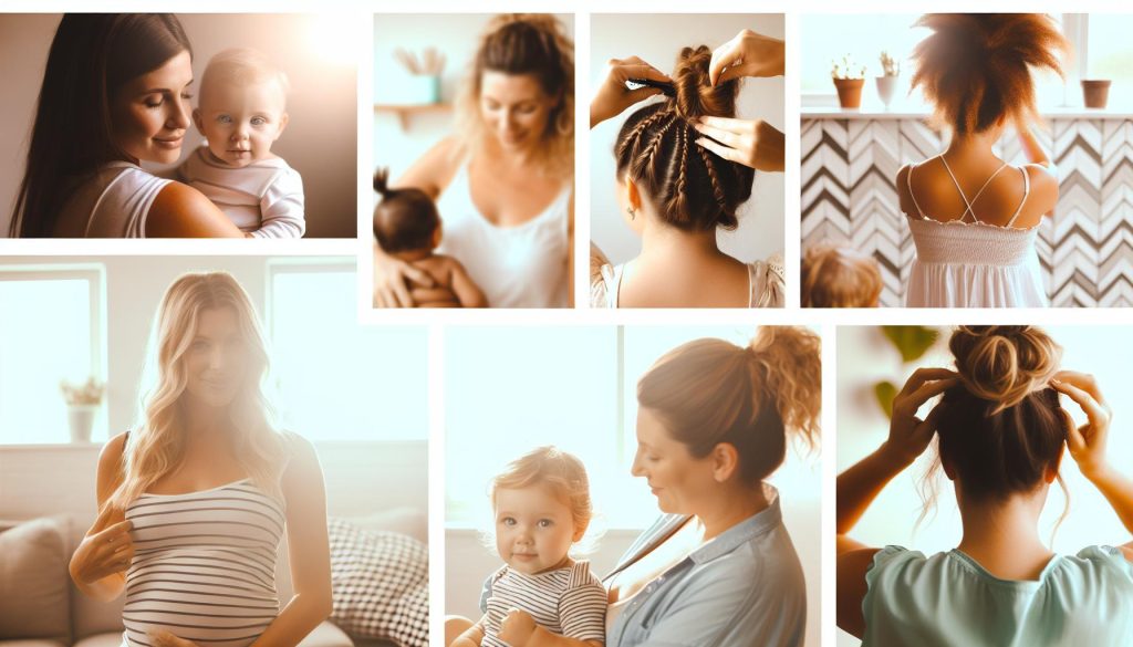 Postpartum Hairstyles: Easy and Stylish Looks for Busy Moms