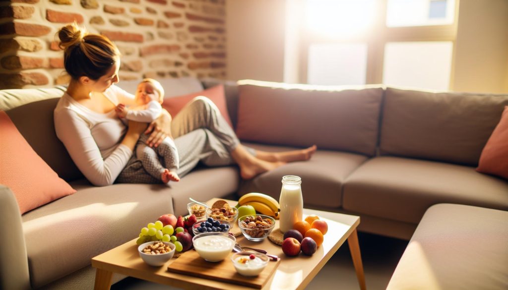 Late Night Breastfeeding Snacks: Healthy Options for Moms
