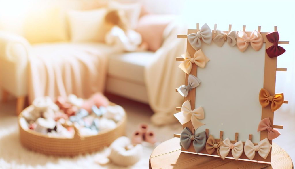 DIY Baby Bow Holder: Organize Accessories with This Adorable Project