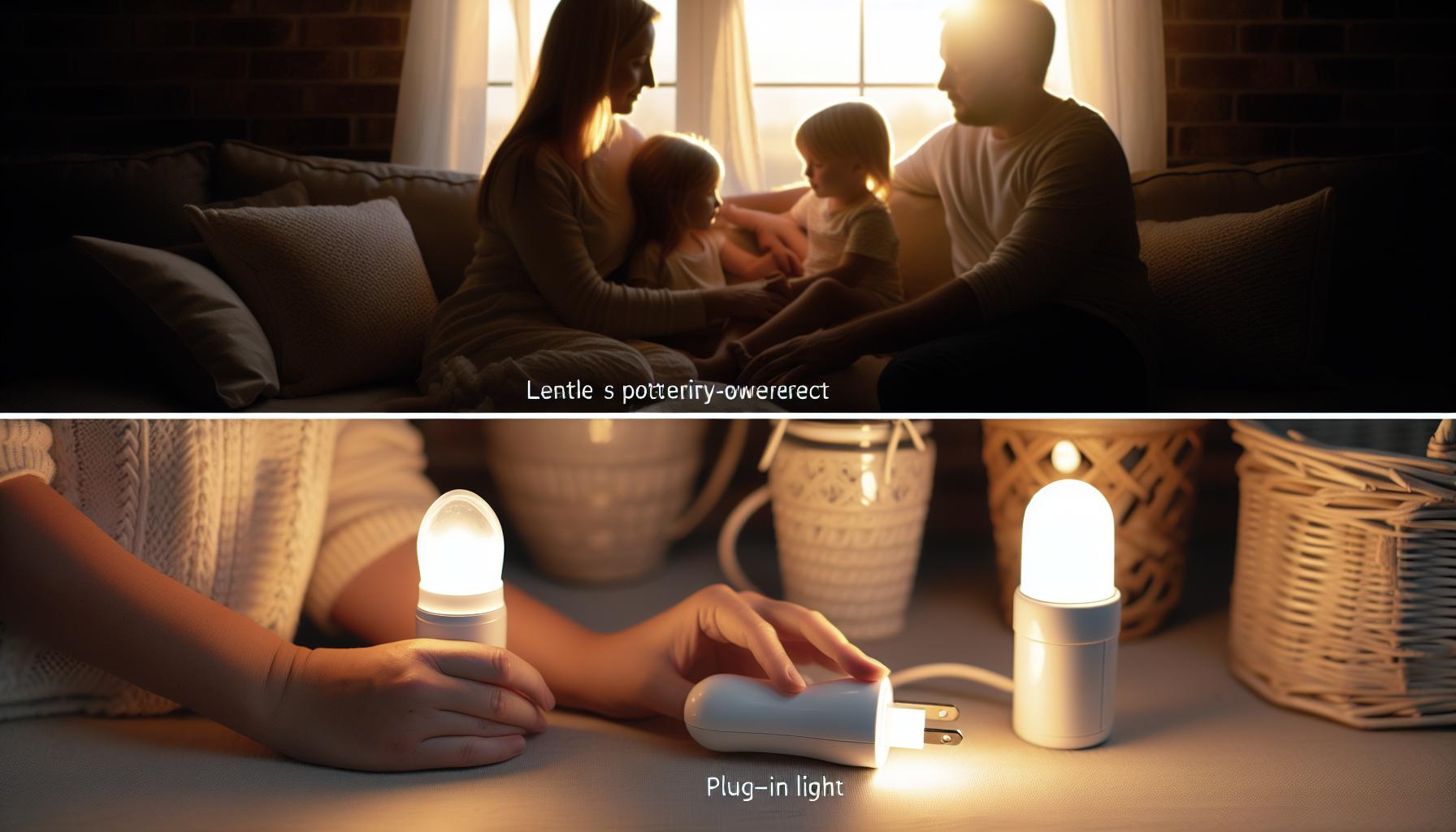 Battery-Powered vs.Plug-in Lights: Which is Right for You?