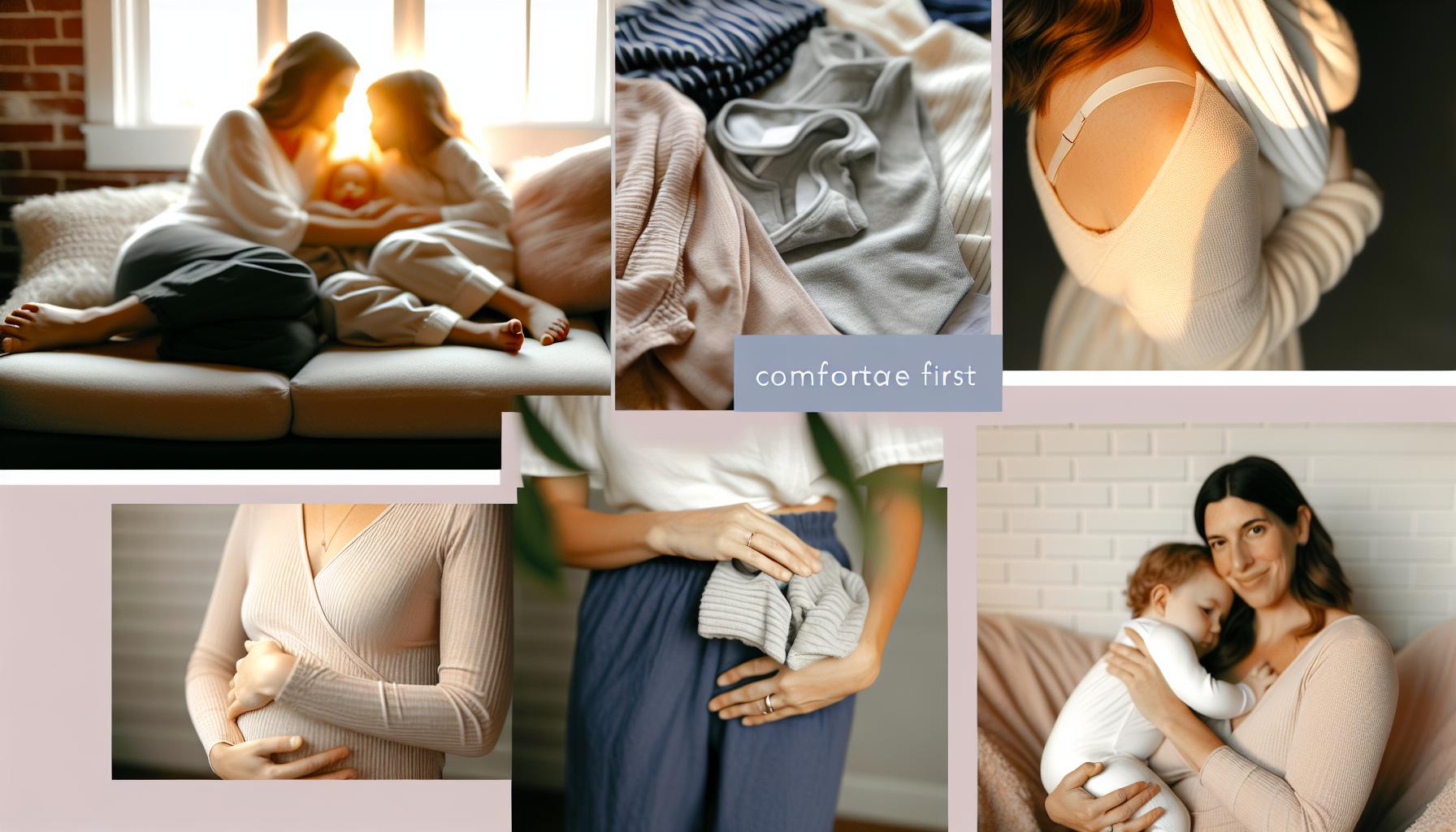 Things New Moms Need for Themselves After Birth: Essentials List 3 Comfort First: Must-Have Clothing for Postpartum recovery