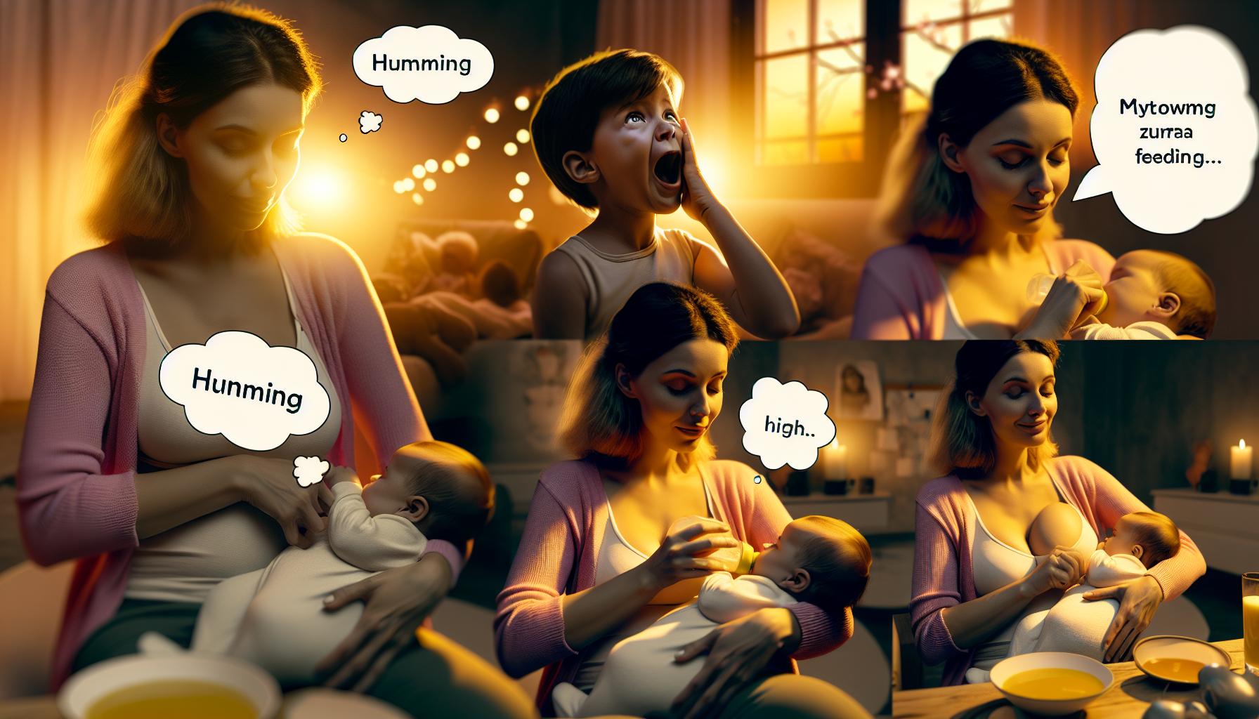 Common Reasons for humming Noises During Feeding