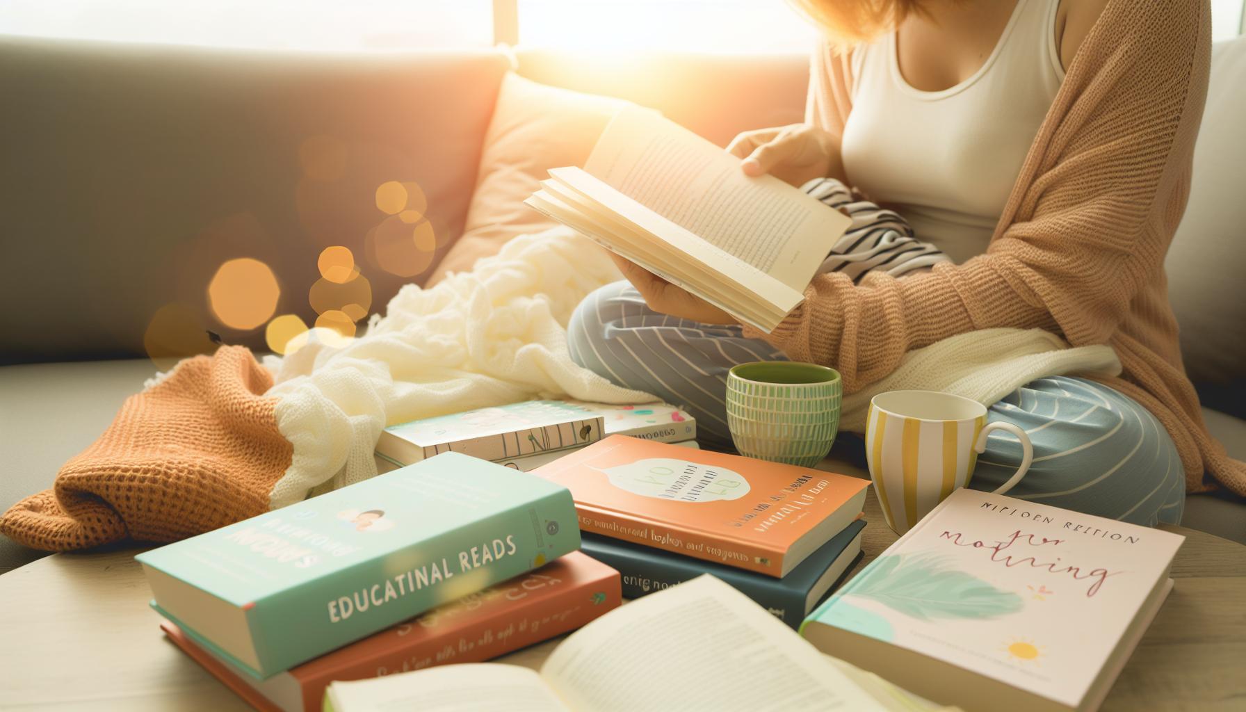 Educational Reads: Books and Resources for New Moms