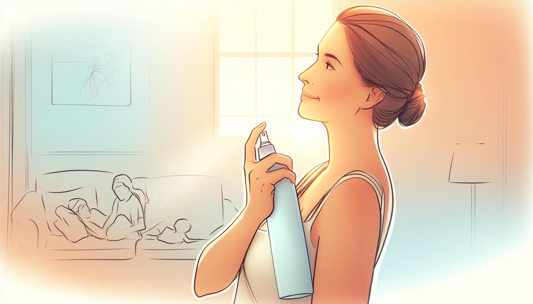 Expert Recommendations: Our Favorite Cooling Sprays for New Moms