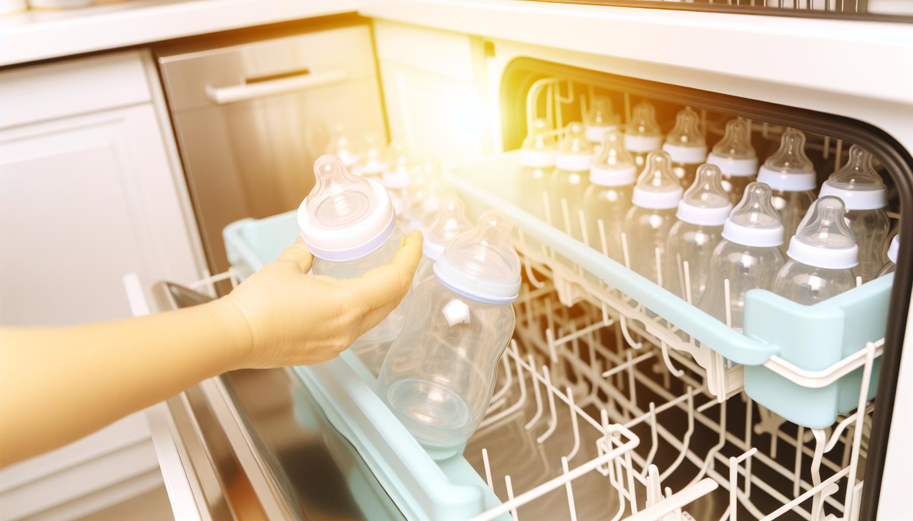 Washing Baby Bottles in the Dishwasher: Safety Tips You Need 6 How to Keep Baby Bottles Sterilized in the Dishwasher