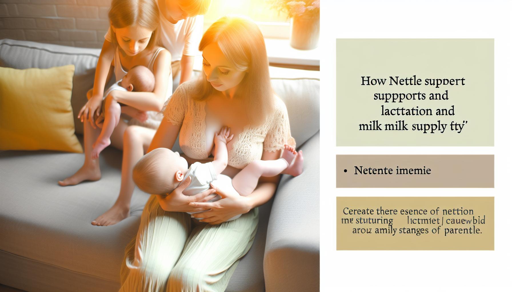 Nettle and Breastfeeding: Boost Milk Supply Naturally 2 How Nettle Supports Lactation and Milk Supply