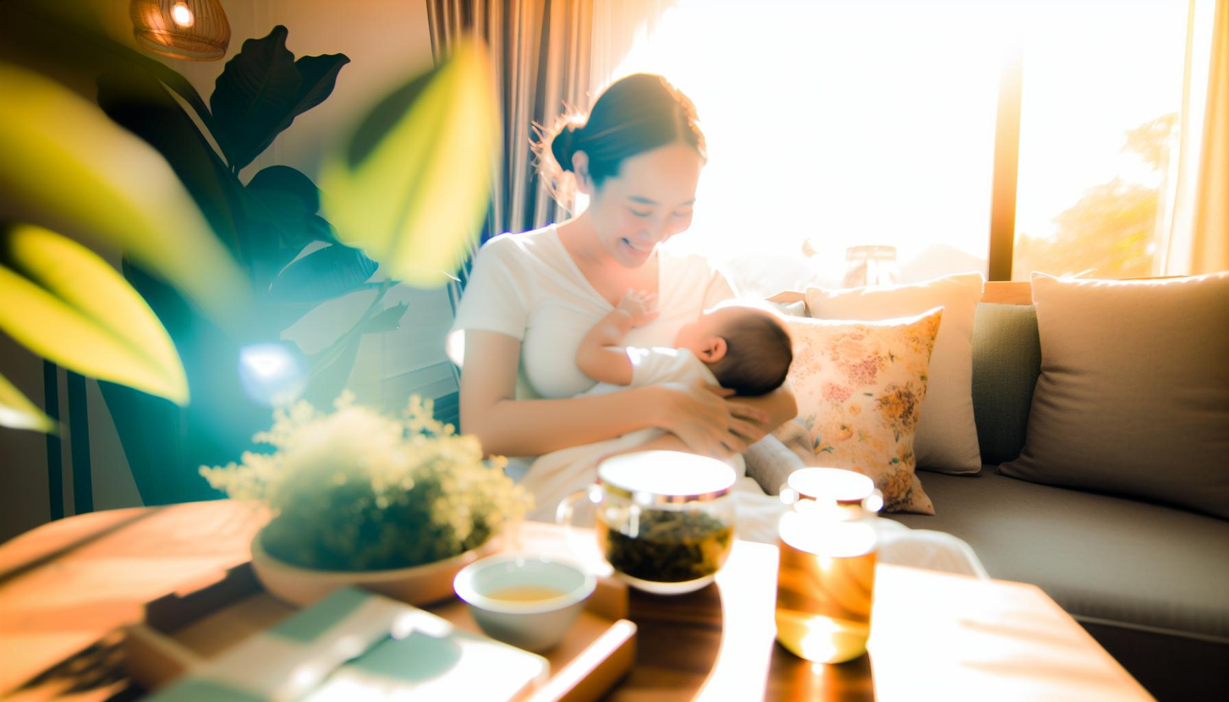 How Teas Can Alleviate common Postpartum Discomforts