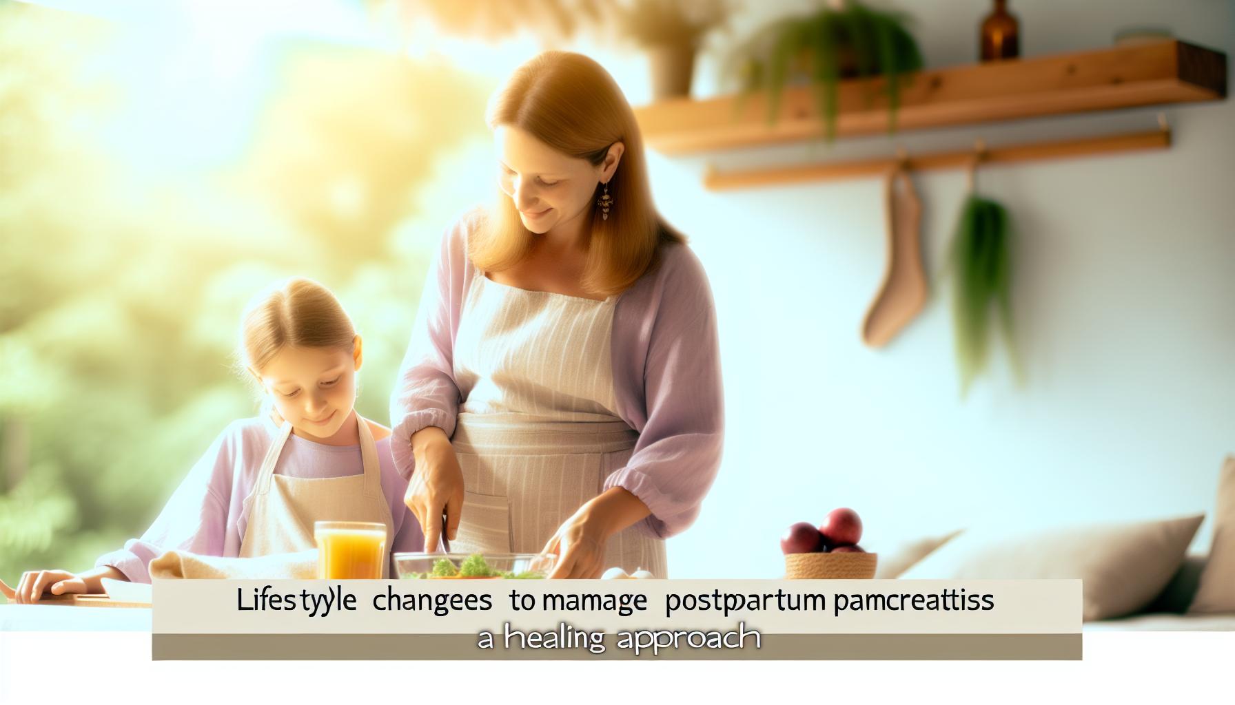 Lifestyle Changes to manage Postpartum Pancreatitis: A Healing Approach