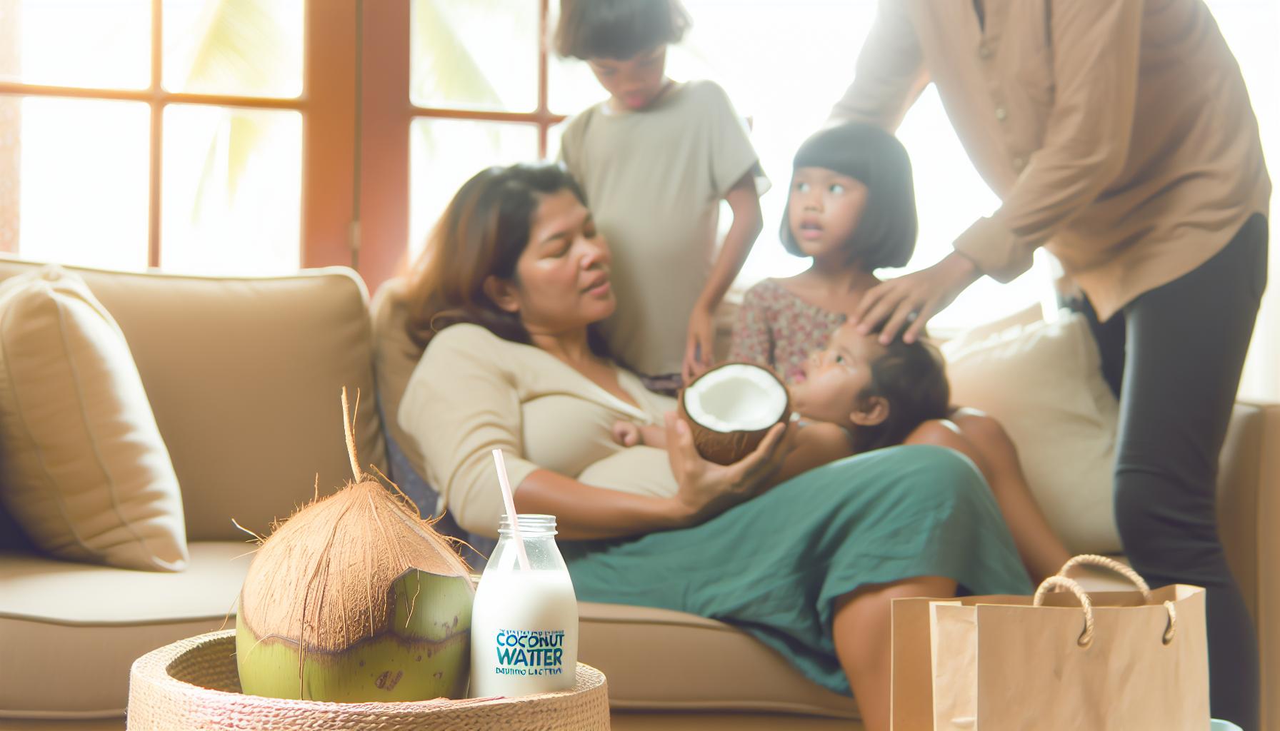 The Nutritional Benefits of Coconut Water during Lactation