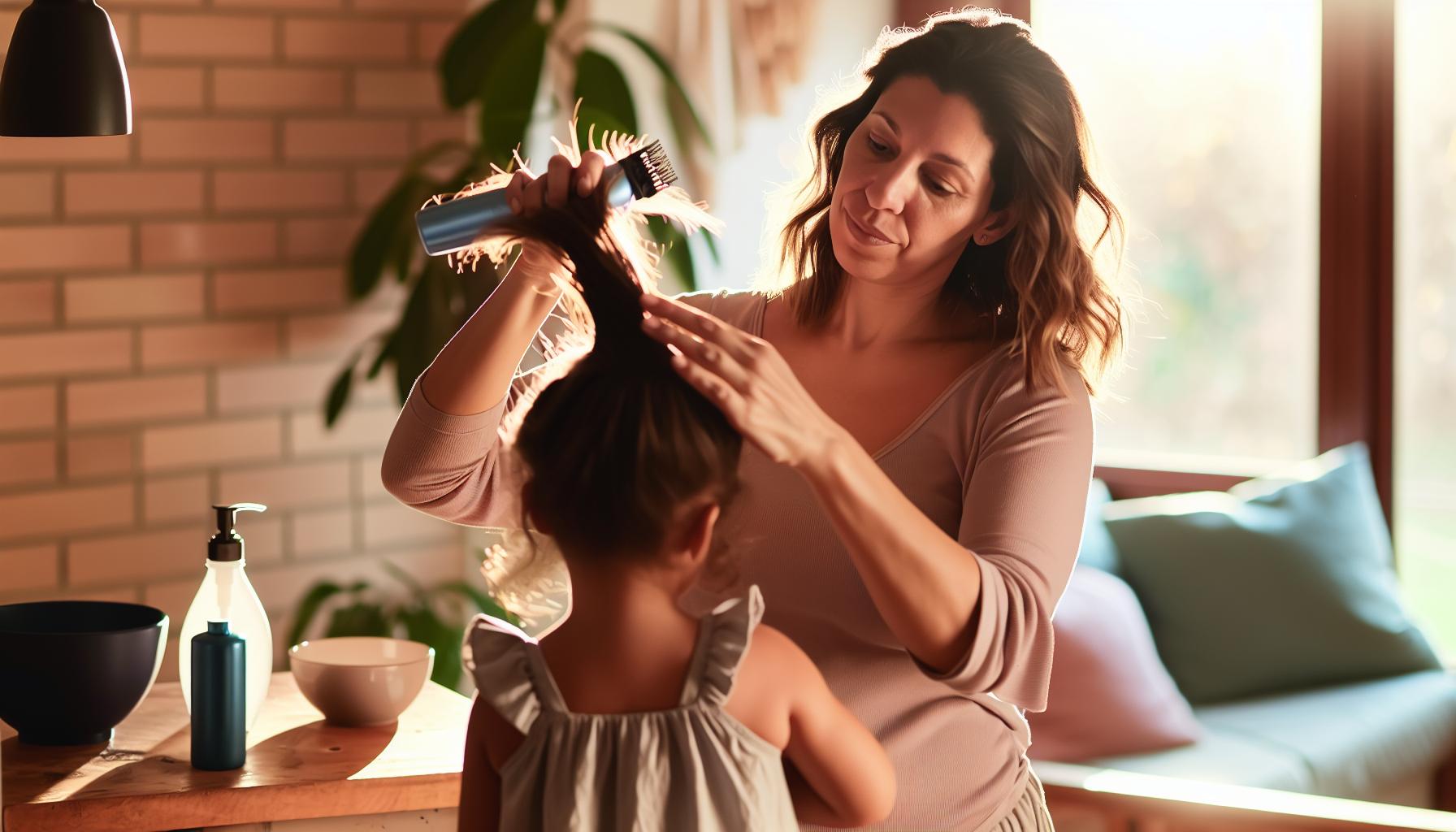 Greasy Hair Postpartum: Quick Fixes for New Mom Hair Struggles 2 Quick and Easy Hair Care Tips for Busy New Moms