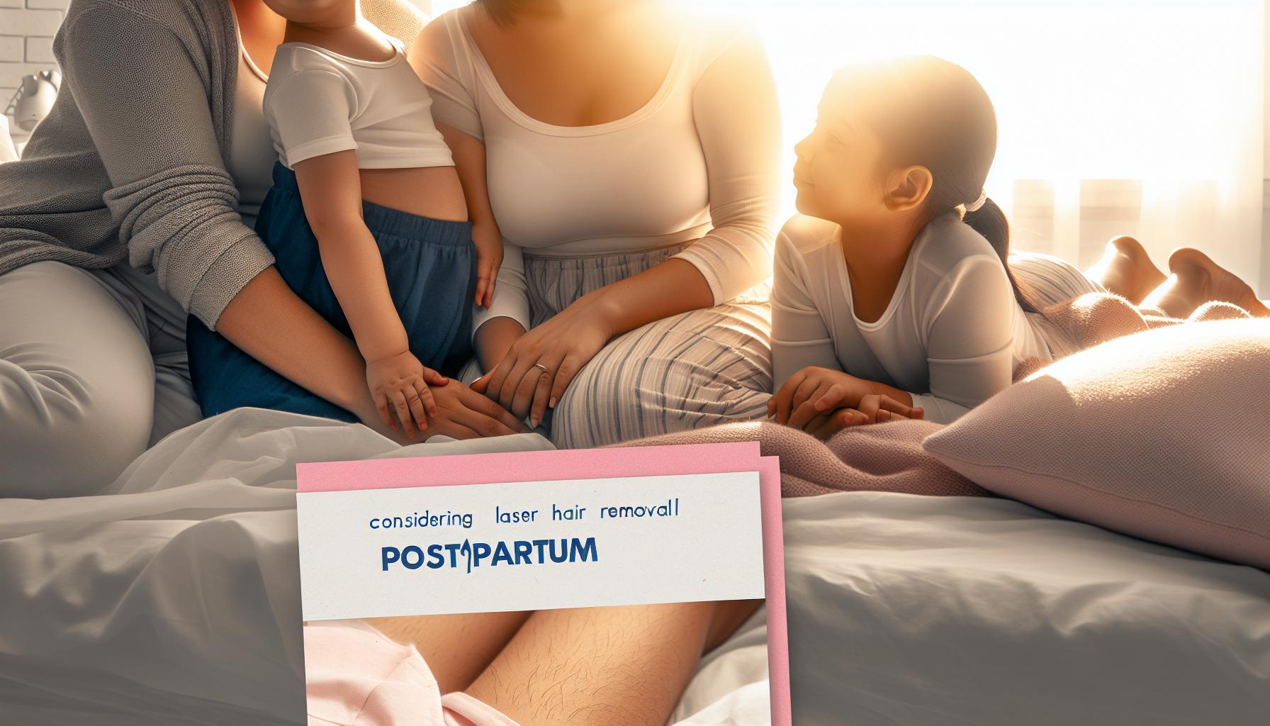 The Right Time to Consider Laser Hair Removal Postpartum