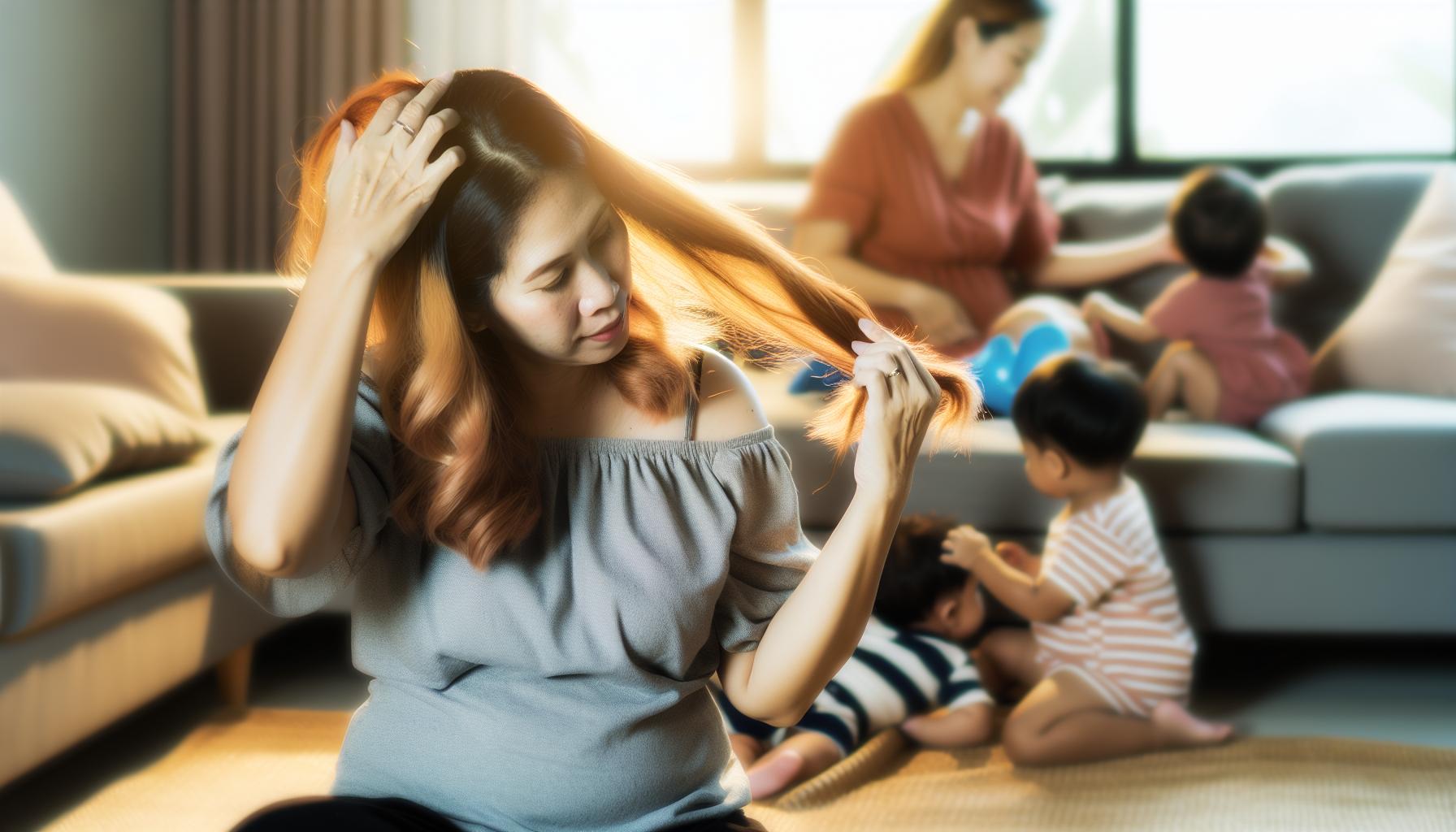 Grey Hair Breastfeeding: Causes and Solutions for Moms 3 the Role of Stress in Hair Color Changes for New Moms