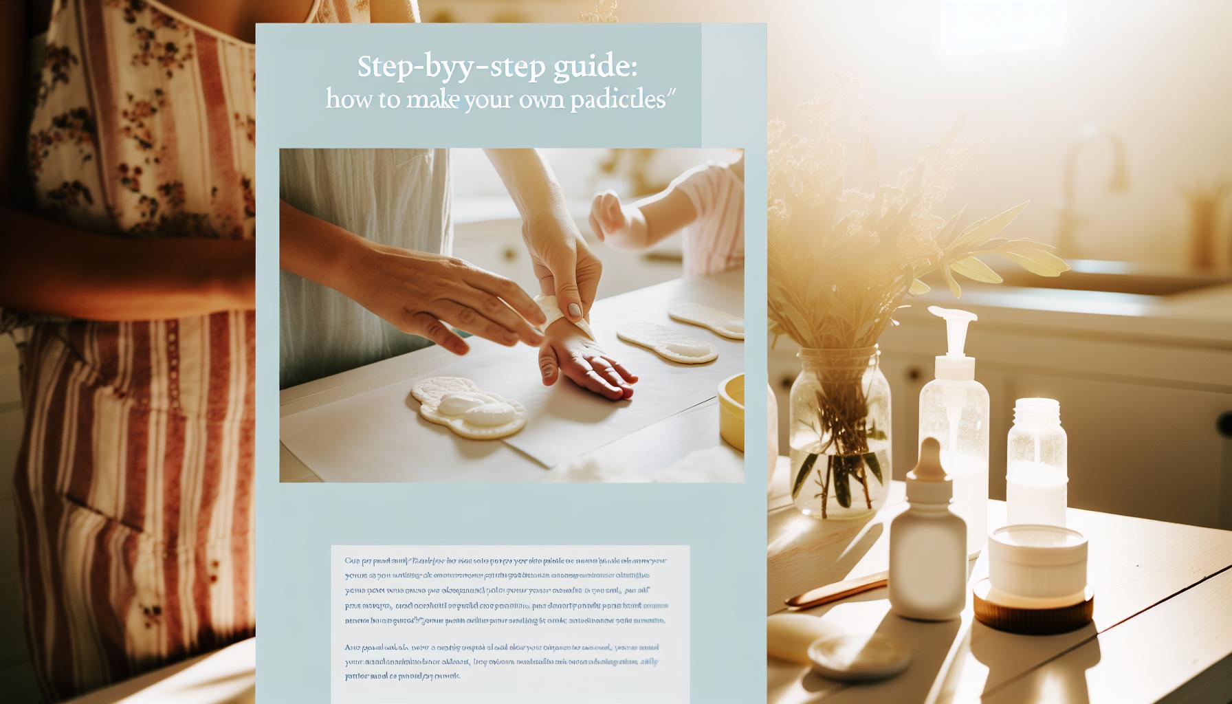 Padsicles for Episiotomy Recovery: A Soothing Solution That Works Wonders 4 Step-by-Step Guide: How to Make Your Own Padsicles
