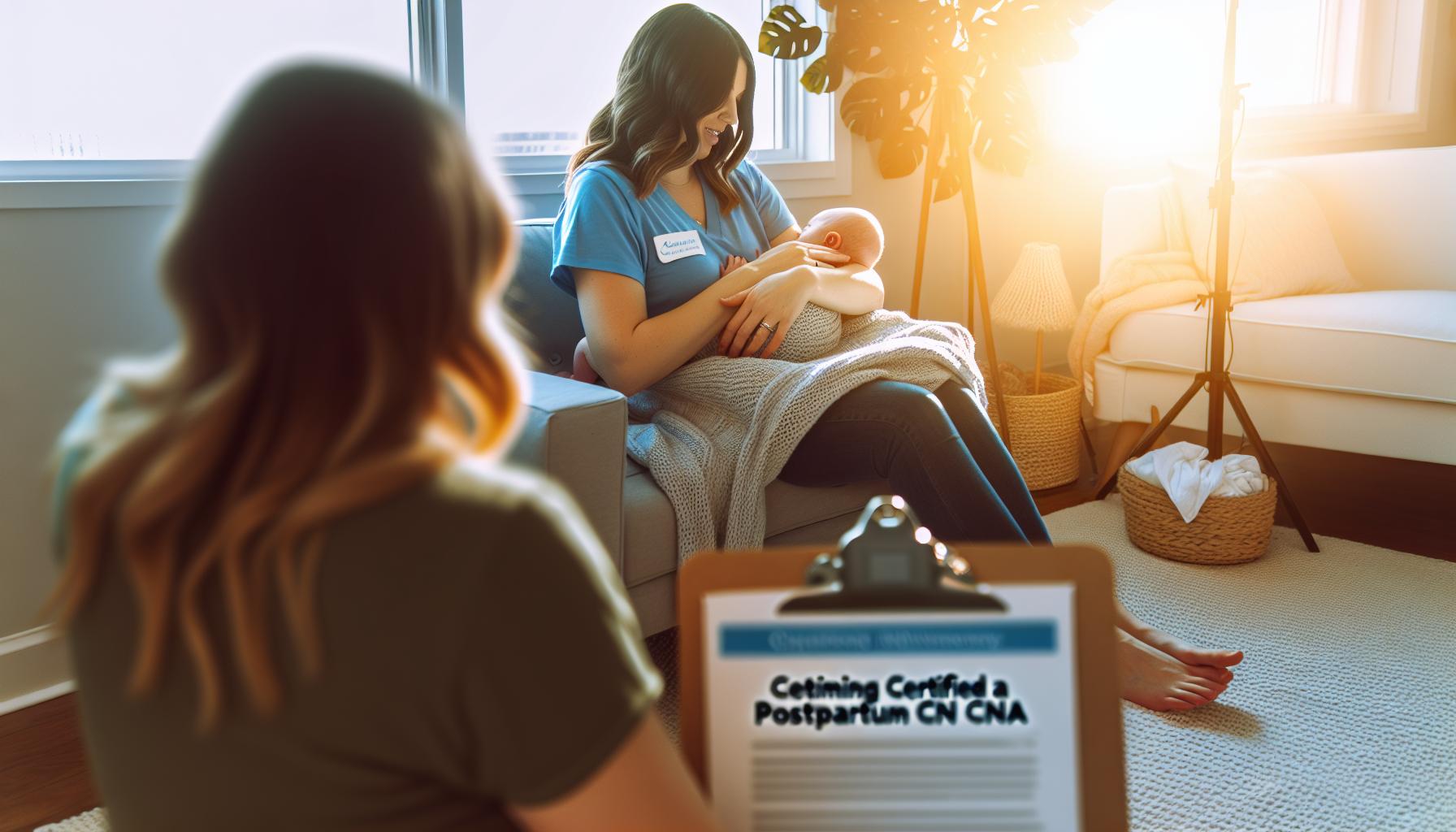 Steps to Get certified as a Postpartum CNA: Your Roadmap