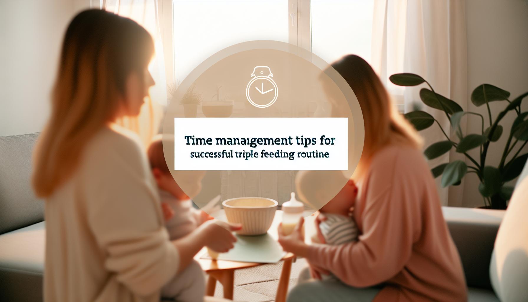 Triple Feed Breastfeeding: Tips to Master This Challenging Routine 3 Time Management tips for a successful Triple Feeding Routine