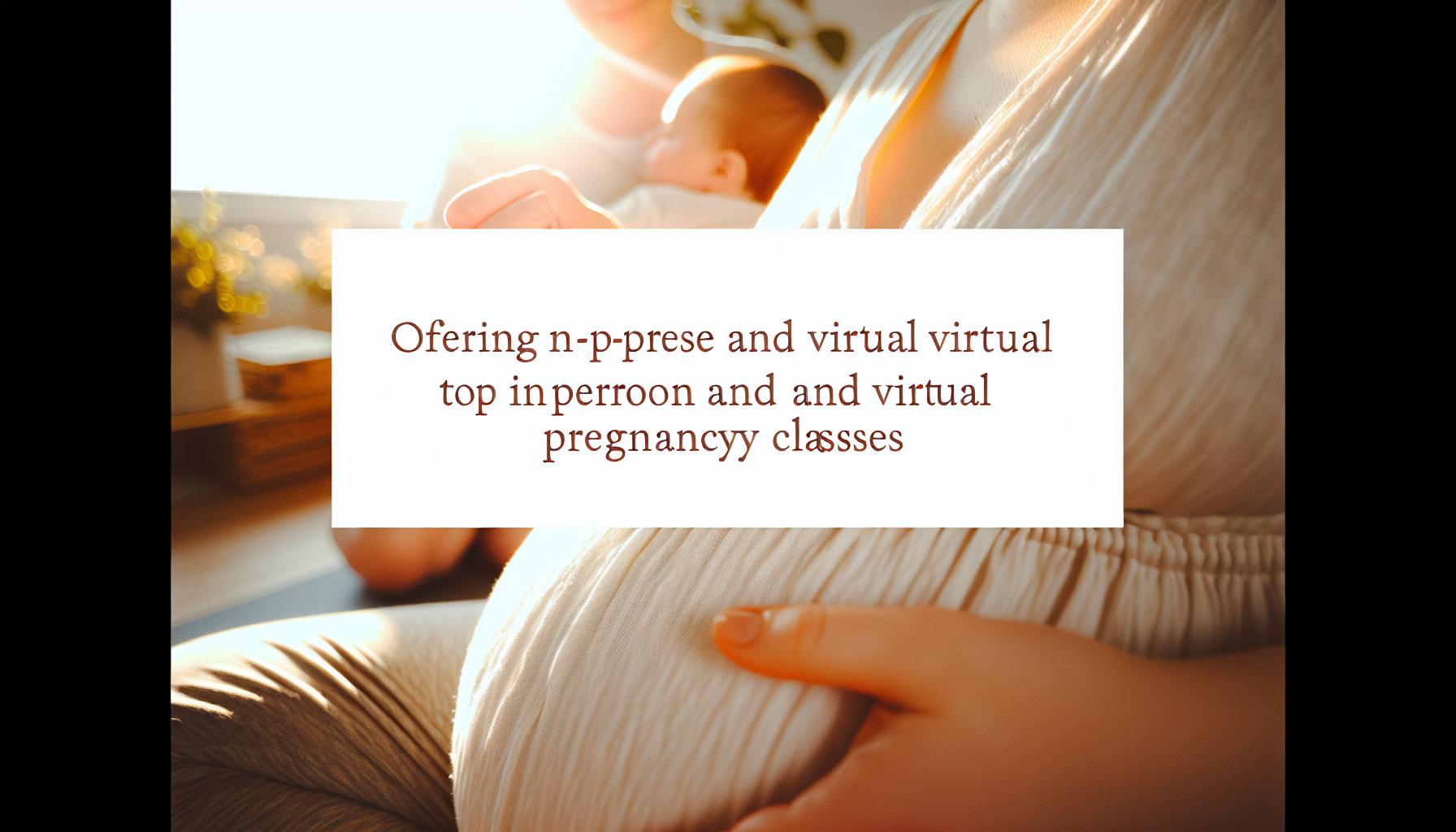 Top in-Person and Virtual Pregnancy Classes in Los Angeles
