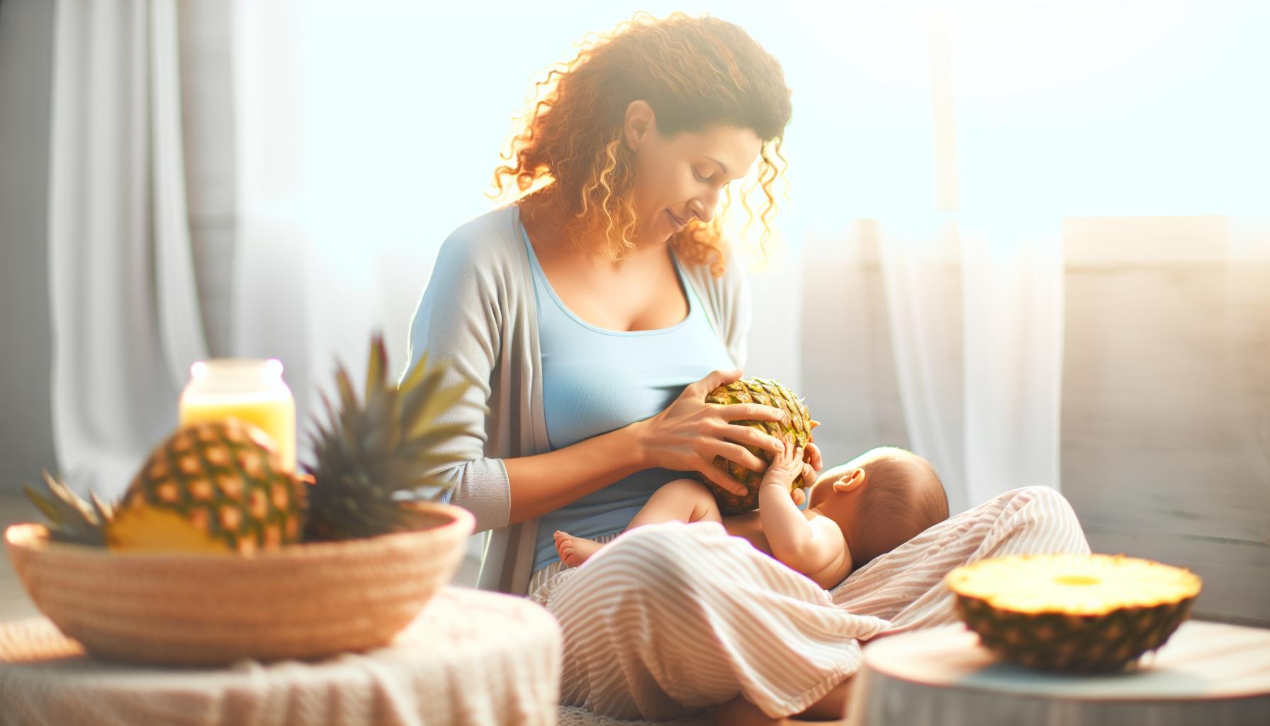 Can You Eat Pineapple While Breastfeeding? Benefits and Precautions 2 Understanding the Nutritional Value of Pineapple for Nursing Mothers