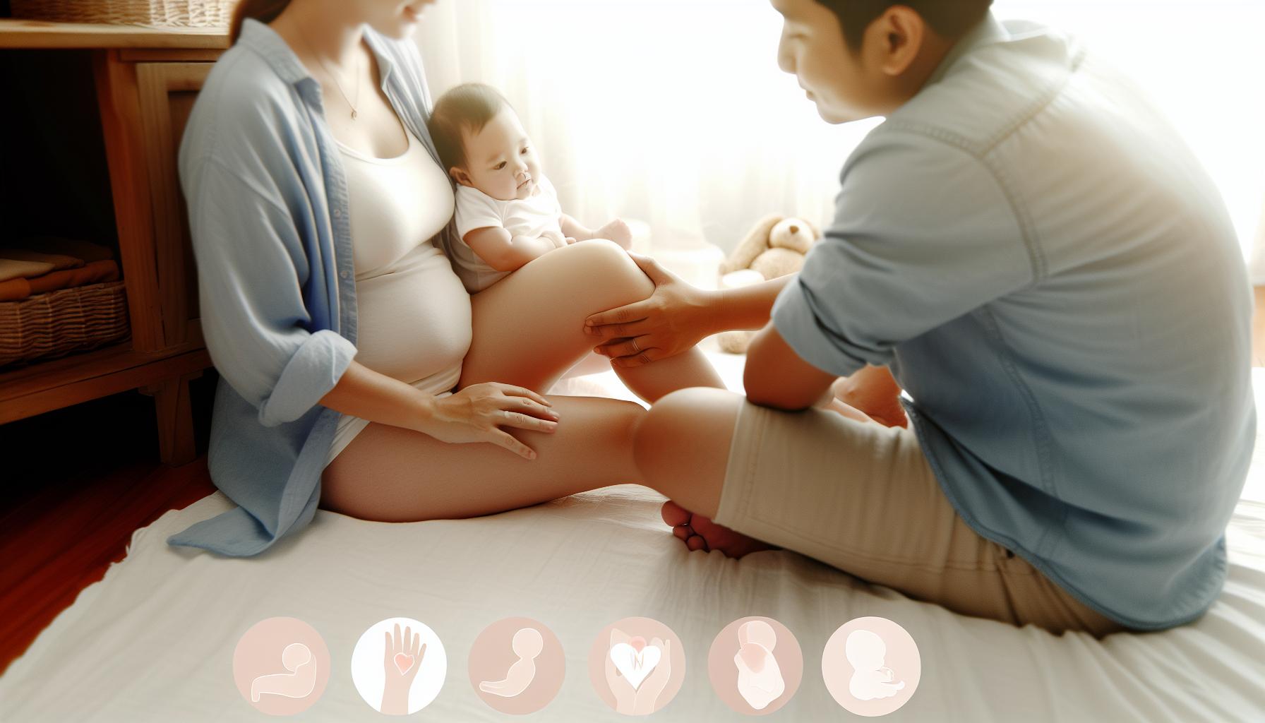 Understanding Postpartum Knee Pain: What every New Mom Shoudl Know