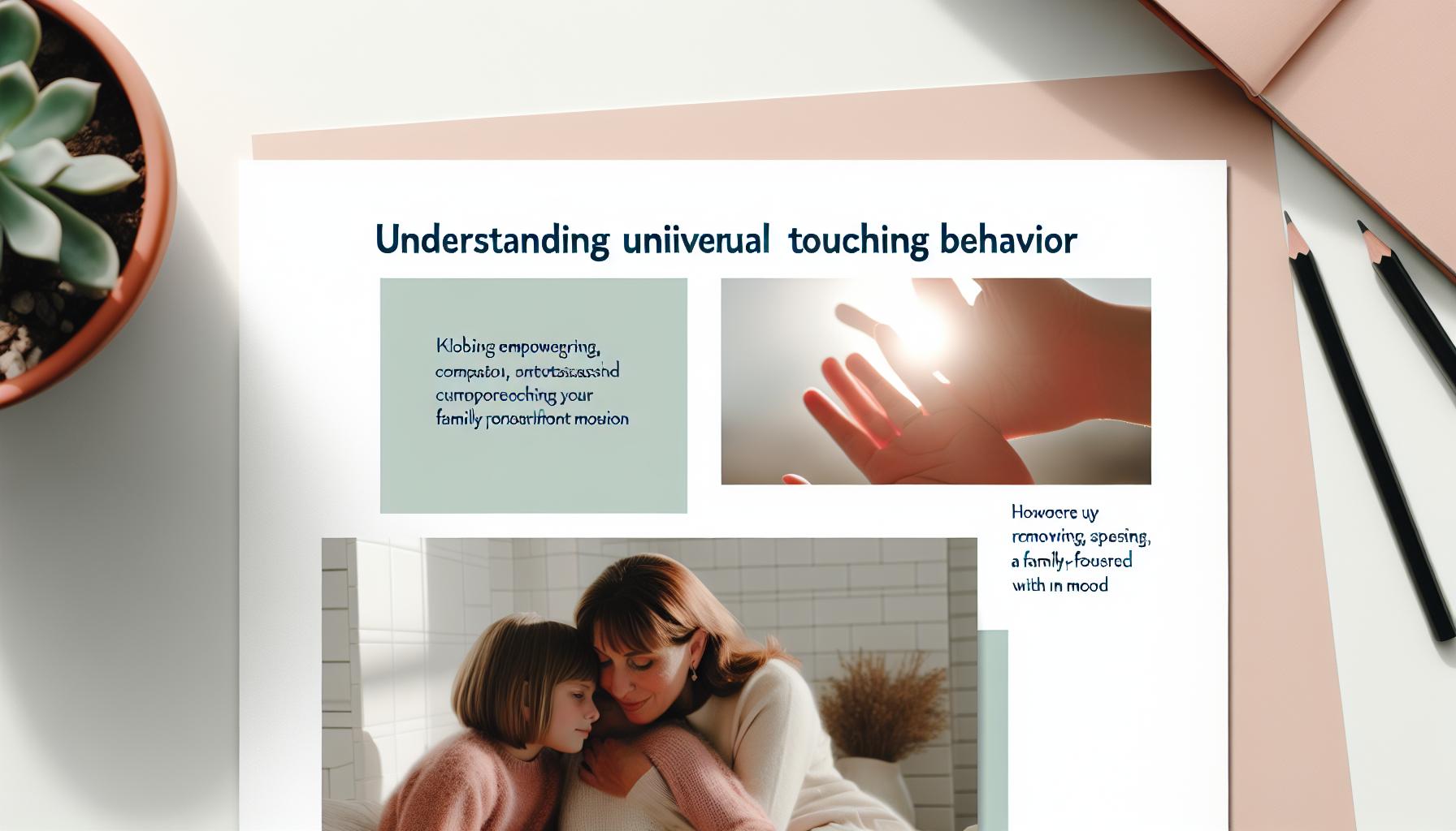 When to Seek Help: Understanding unusual Touching Behavior