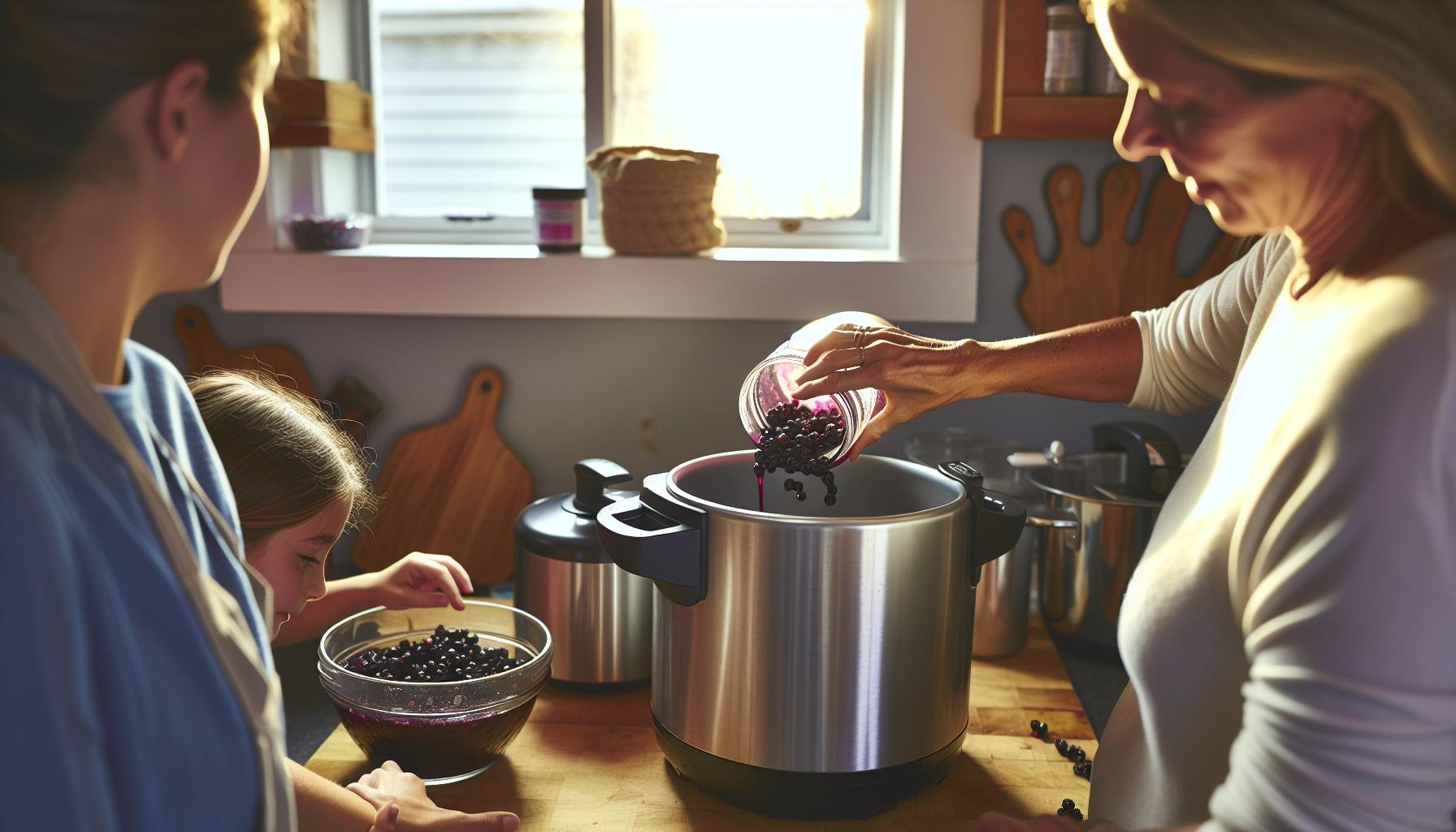 Why Choose the instant Pot for Making Elderberry syrup?